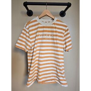 Guess‎ originals crewneck striped short sleeve t shirt size medium